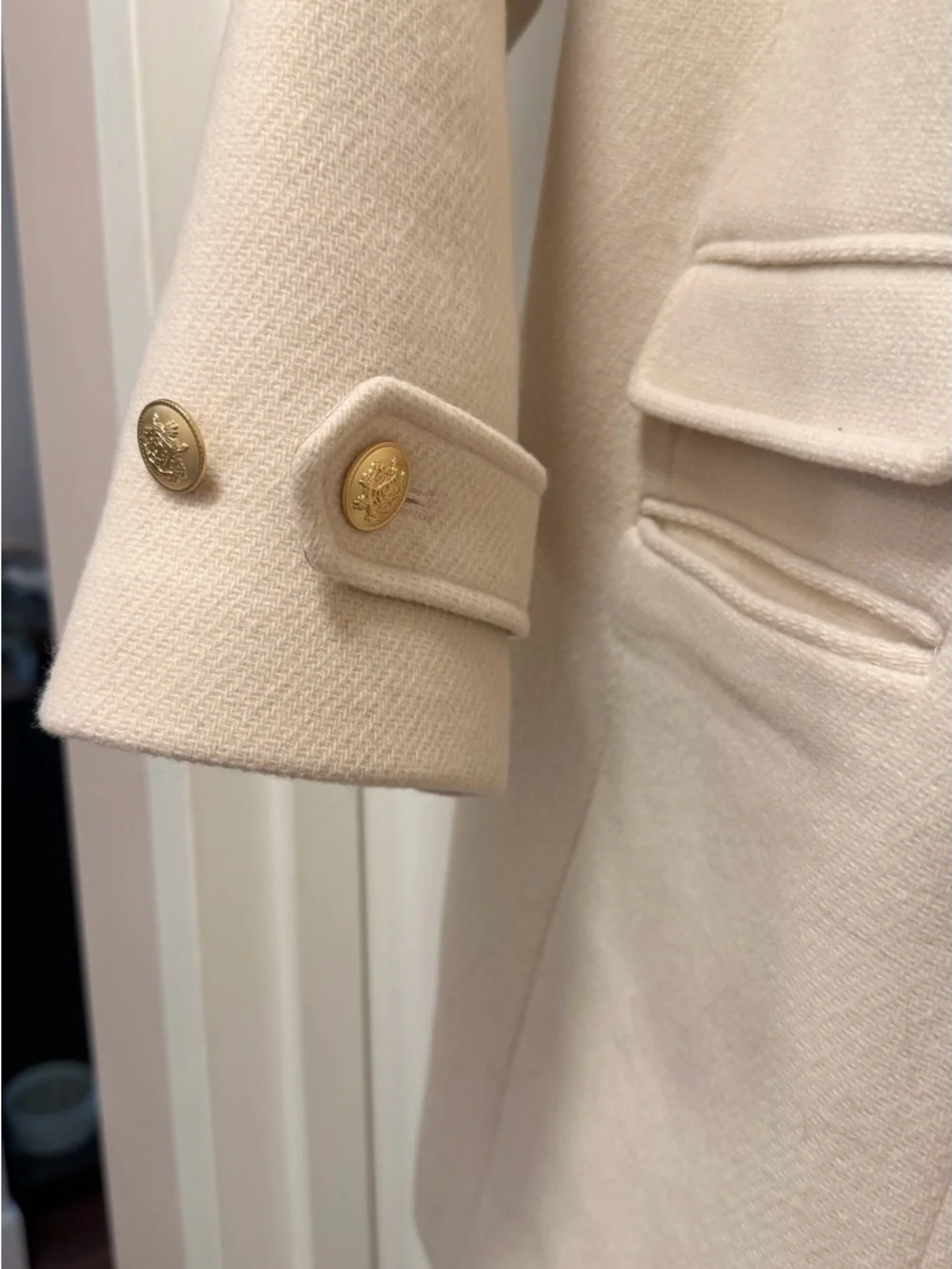 Toscana Coat in Italian Stadium Cloth - Picture 3 of 8